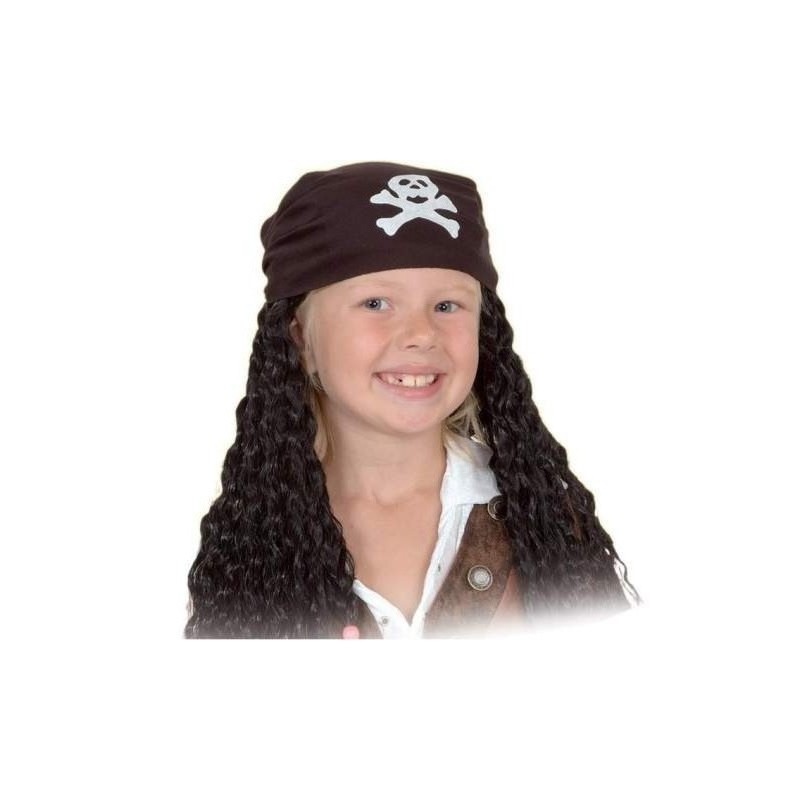 Ciao 21703 - Carnevale - Parrucca Pirata con Bandana Bambino