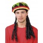 Ciao 21769 - Carnevale - Cappello Rasta con Parrucca