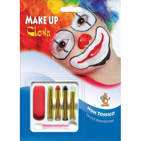 Ciao 59990 - Carnevale - Blister Trucchi Make Up Clown