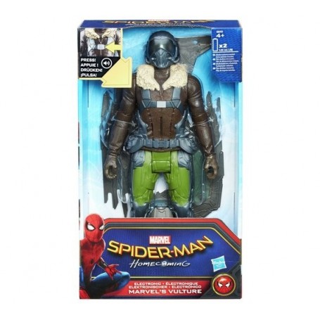 Hasbro C0701 - Spider Man - Avvoltoio Personaggio Elettronico 30 cm.