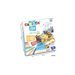 Carioca 42095 - Create e color Mr Boat 3D