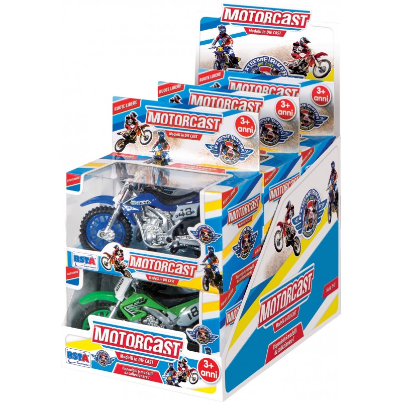 Rstoys 10294 - Moto da Cross 6 Modelli Assortiti