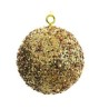 Due Esse 1096 - Sfera D.10 cm Paillettes Oro