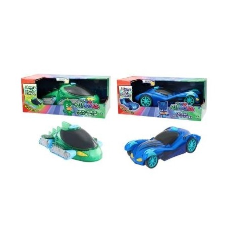 Giochi Preziosi PJM45000 - PJMasks - Superpigiamini Veicoli Luminosi Light Up 2 Soggetti