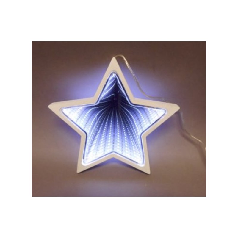 Tabor XML013 - Stella Tridimensionale Luce 20 cm.