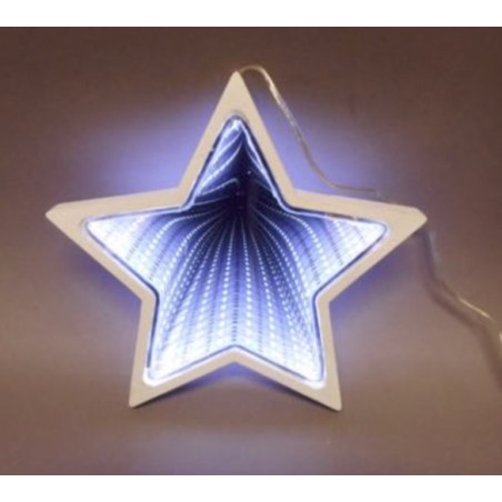 Tabor XML013 - Stella Tridimensionale Luce 20 cm.