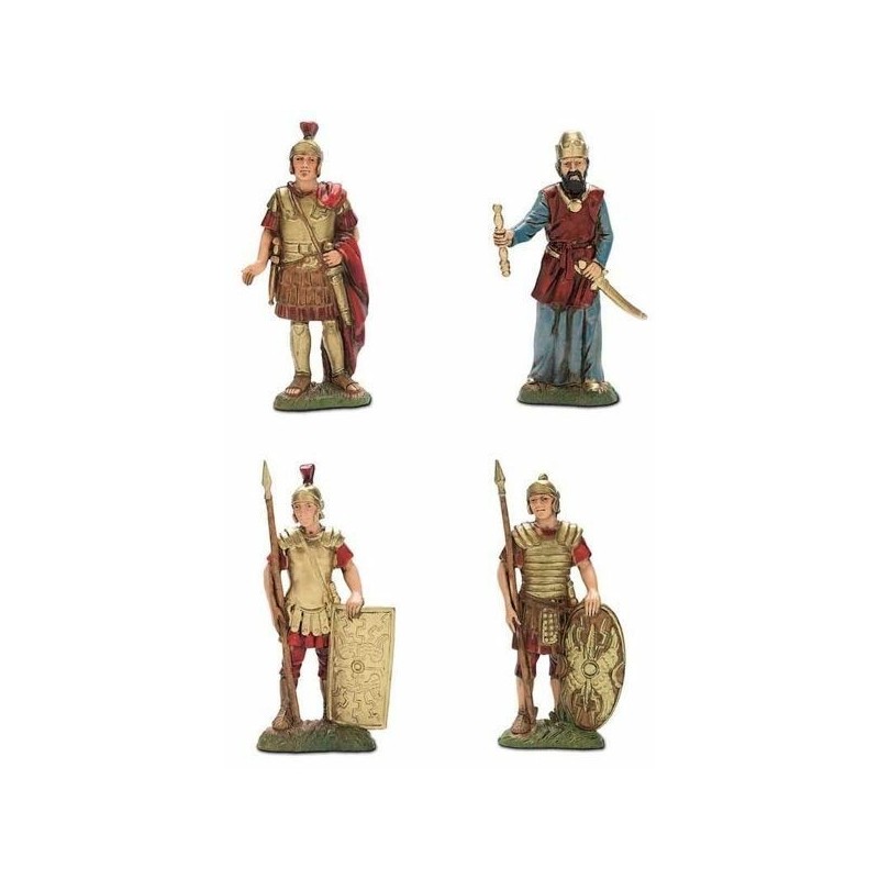 Moranduzzo 1053 - Erode Centurione e Soldati Conf. 4 Figure 10 cm.