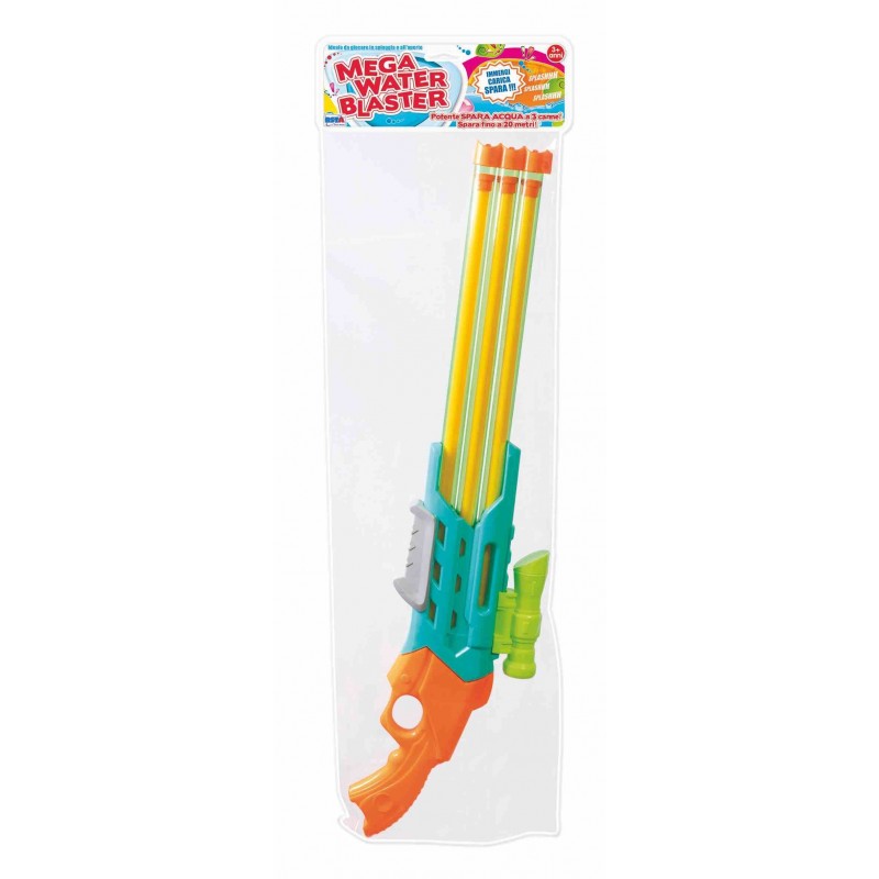 Rstoys 10636 - Mitra Acqua Mega Blaster Triplo Spruzzo 65 cm.