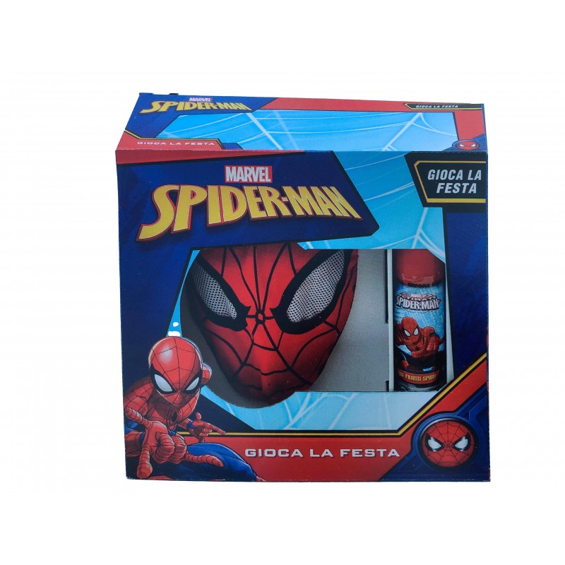 Ciao Y0002 - Kit Party Spiderman con Maschera Stella Spray e Coriandoli