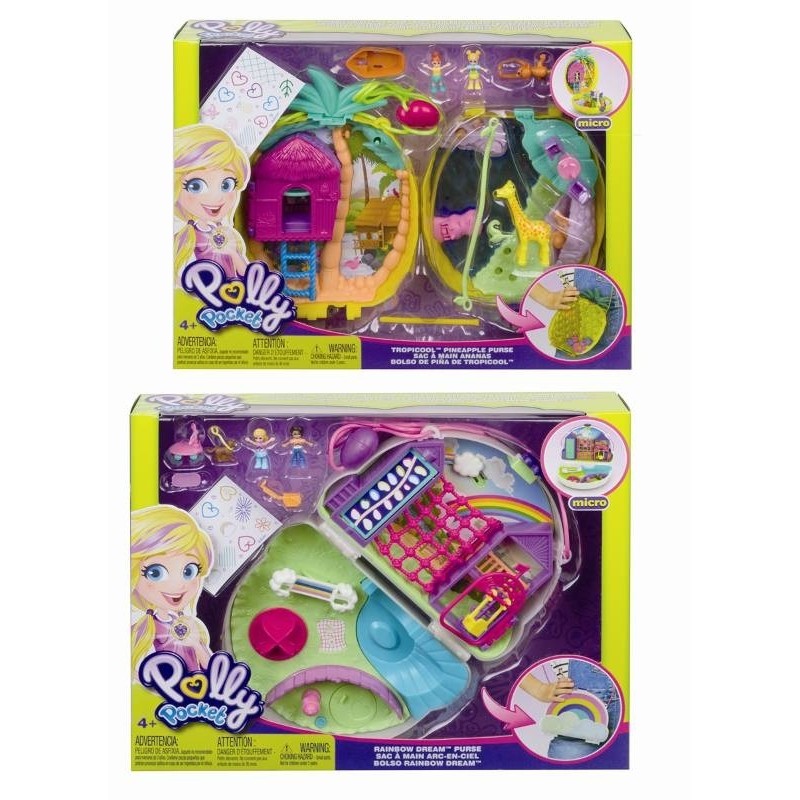 Mattel GKJ63 - Polly Pocket - Borsette dei Segreti