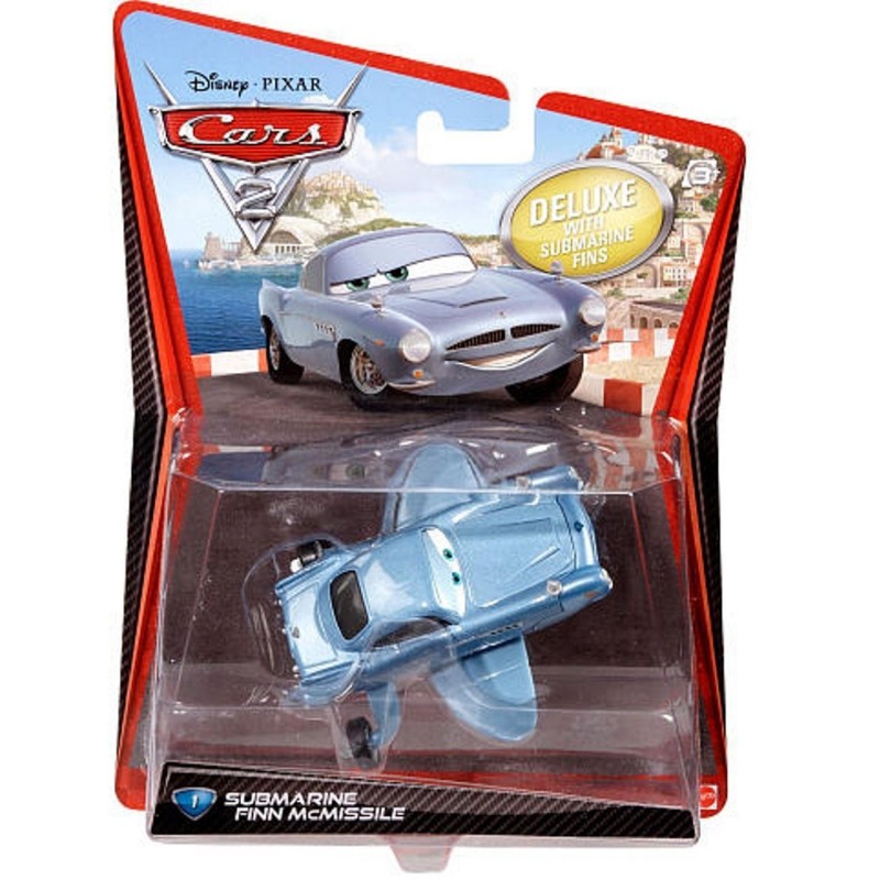 Mattel V2843 - Cars 2 Deluxe Personaggi In Blister