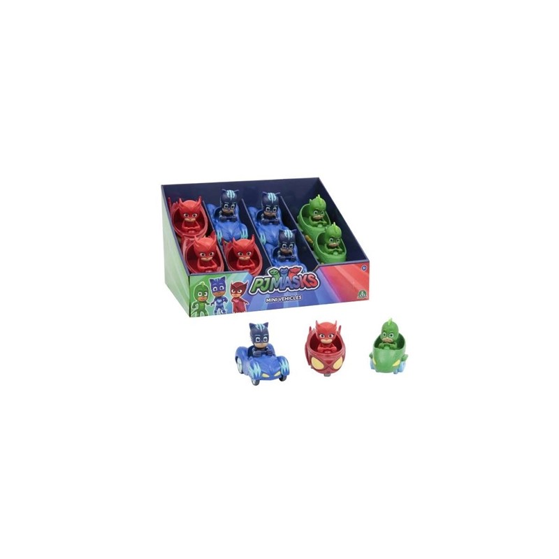 Giochi Preziosi PJM09000 - PjMasks - Mini Veicolo con Personaggio