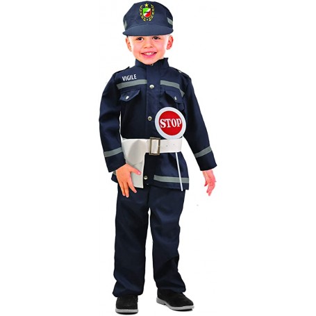 Ciao 10830.4-6 - Costume Vigile Urbano 4-6 Anni