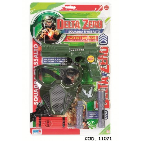 Rstoys 11071 - Blister Militare Squadra d'Assalto Delta Zero