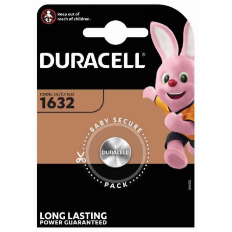 Duracell 1632 - Pila Duracell CR1632 3V