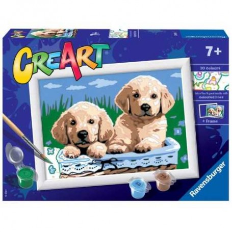 Ravensburger 28931 - Creart - Cani Golden