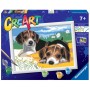 Ravensburger 28939 - Creart - Cuccioli Jack Russell