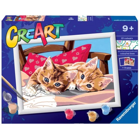 Ravensburger 28938 - Creart - Gattini sul Cuscino