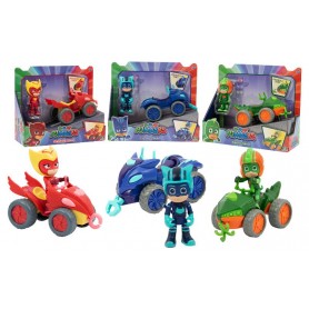 Giochi Preziosi PJMB1100 - PjMasks - Veicoli Quads 3 Ass