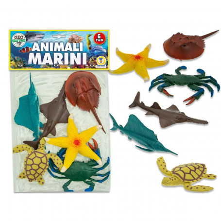 Teorema 66880 - Busta Animali Marini 6 pz