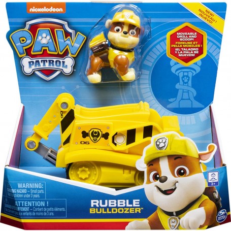 Spin Master 6061794 - Paw Patrol - Bulldozzer di Rubble