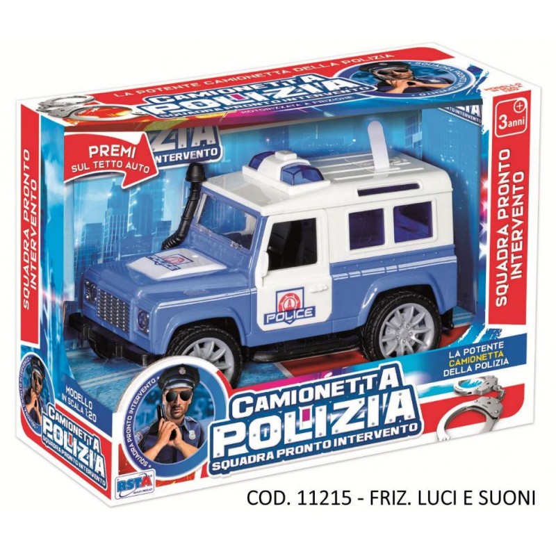 Rstoys 11215 - Fuoristrada Polizia Luci e Suoni