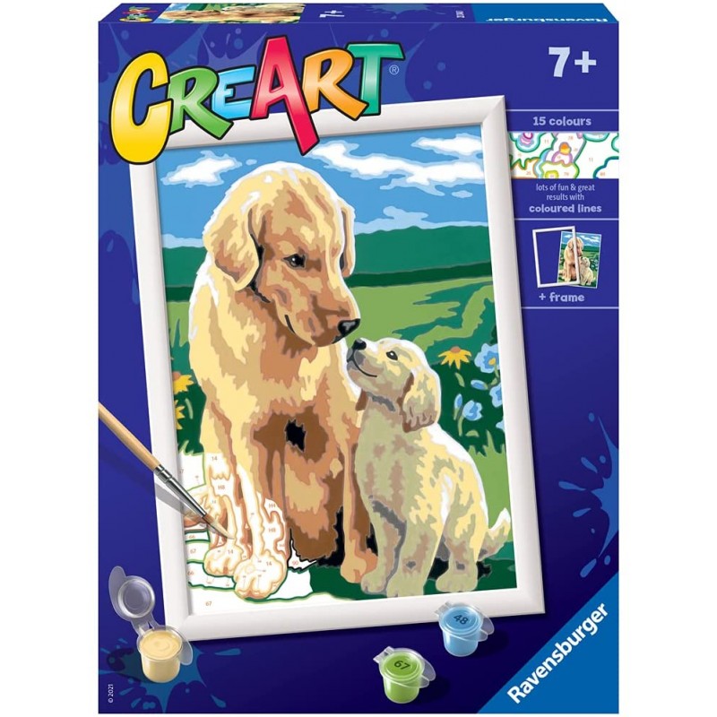 Ravensburger 20048 - Creart - Retriever sul Prato