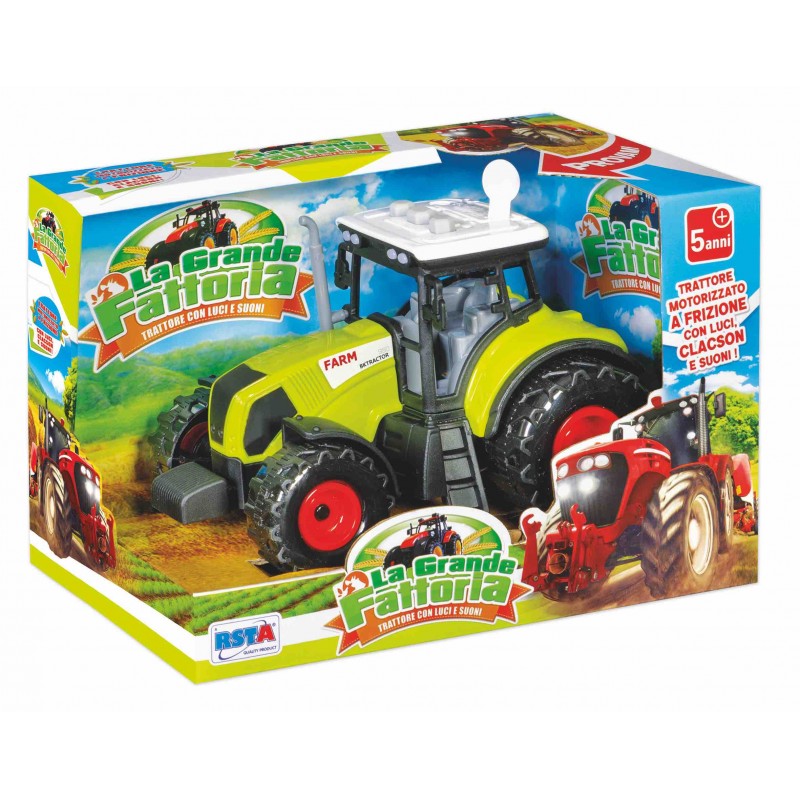 Rstoys 11334 - Trattore a Frizione Luci e Suoni