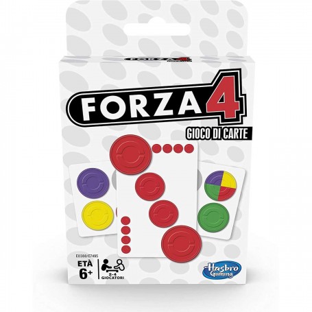 Hasbro E7495 - Gioco di Carte Forza 4