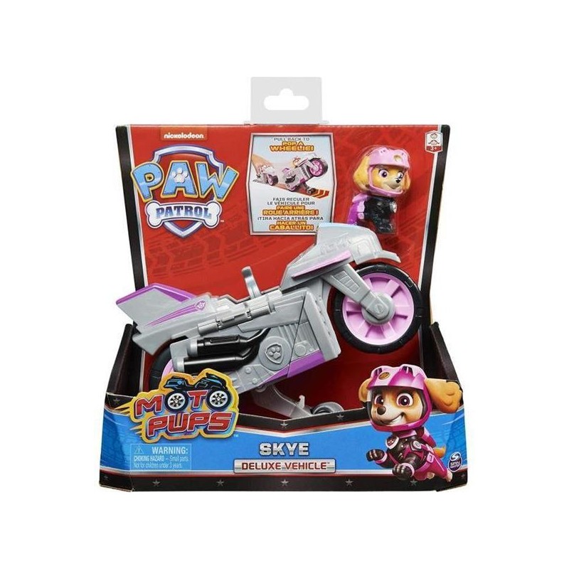 Spin Master 6061225 - Paw Patrol - Skye con Moto