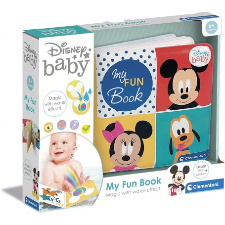 Clementoni 17720 - Disney Baby - Libricino Fun Book per Bagnetto