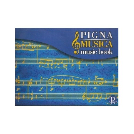 Pigna 2897 - Album Musica Pentagrammato 32 Fogli 17 x 24 cm.