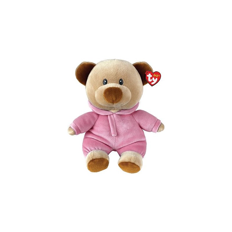 Ty 32044 - Baby Ty - Orsetto Pigiama Rosa 28 cm