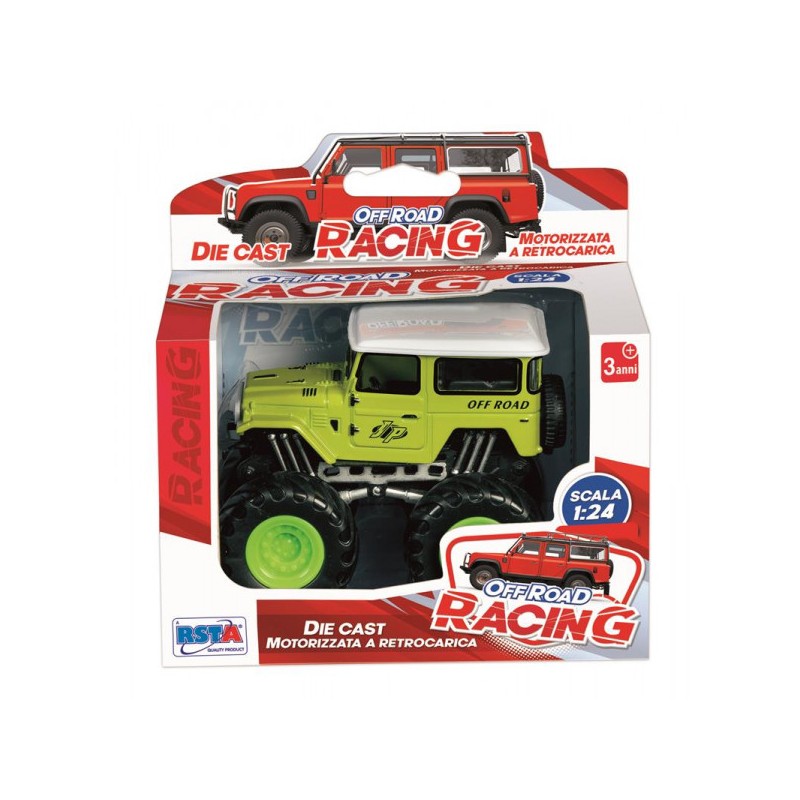 Rstoys 11383 - Jeep Die-cast Retrocarica