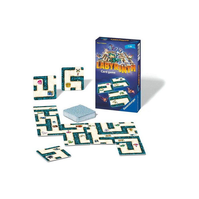 Ravensburger 20870 - Gioco Labirinto Card Game