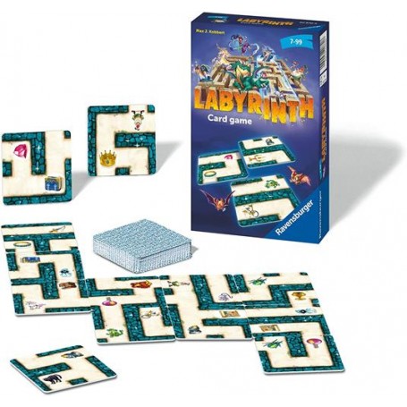 Ravensburger 20870 - Gioco Labirinto Card Game