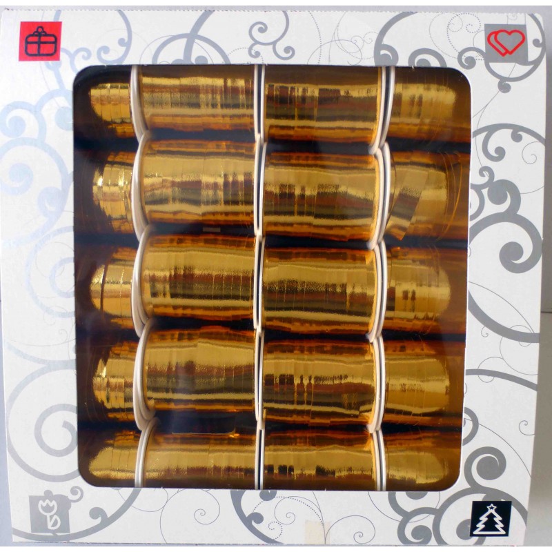 Inab 01 - Rotolo Nastro Mignon Lux Metal 10mmX10Mt Oro Conf.20 pz