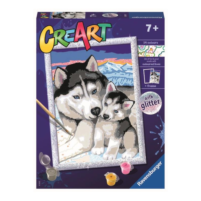 Ravensburger 20215 - Creart - Husky