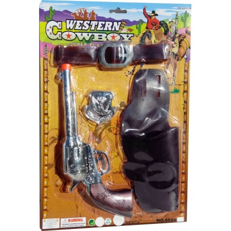 Ciao 79961 - Blister Pistola Cowboy con Fondina e Cintura