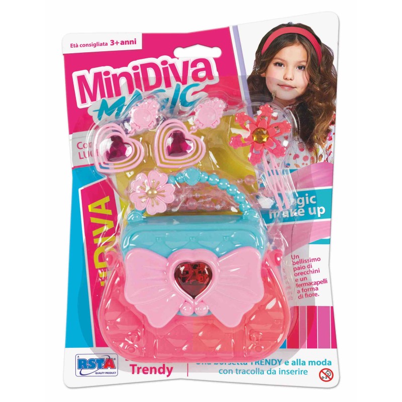 Rstoys 11493 - Blister Borsetta MiniDiva con Accessori con Luce