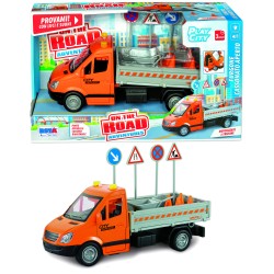 Rstoys 11737 - Furgone Manutenzione Strade Frizione Luci e Suoni