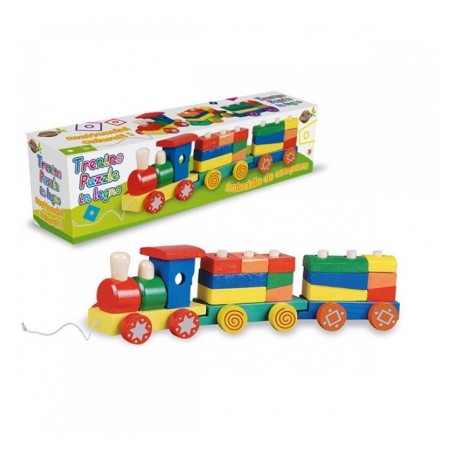 Teorema 40150 - Trenino Puzzle in Legno