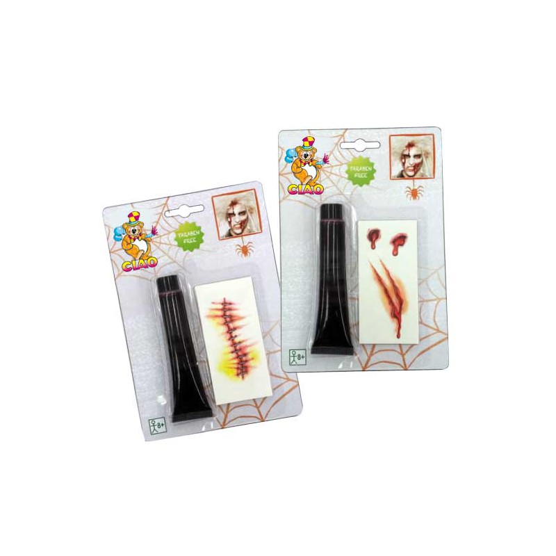 Ciao 31211 - Blister Make-Up Sangue Tatoo e Ferite