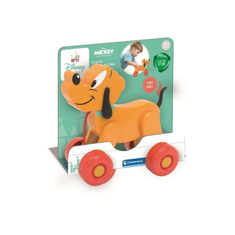 Clementoni 17858 - Disney Baby - Baby Pluto Trainabile