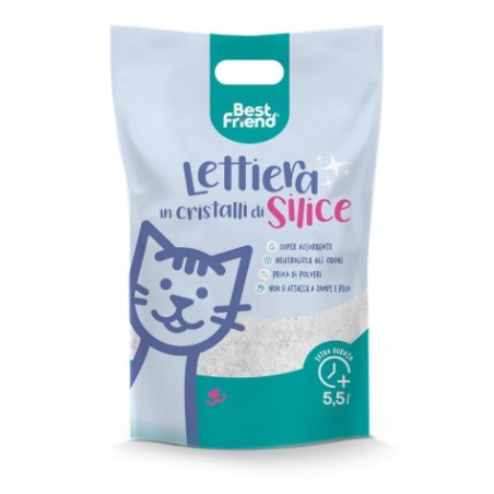 Best Friend 91477 - Lettiera Cristalli di Silice 3,8 Lt