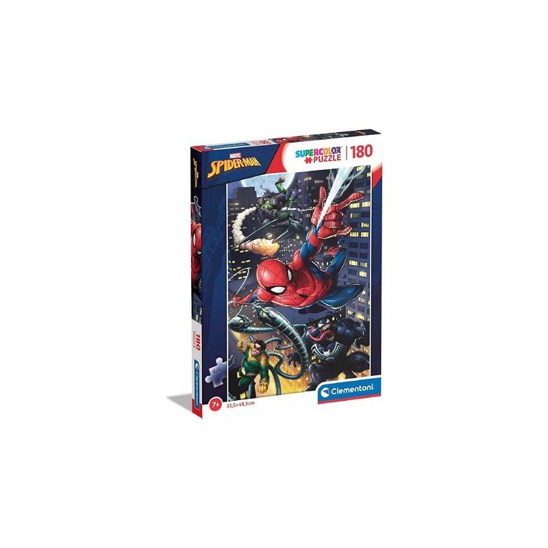 Clementoni 29782 - Puzzle 180 Pezzi - Spiderman