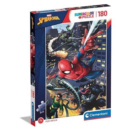 Clementoni 29782 - Puzzle 180 Pezzi - Spiderman