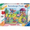 Ravensburger 03147 - Puzzle 24 Pezzi Maxi - Dinosauri al Parco Giochi