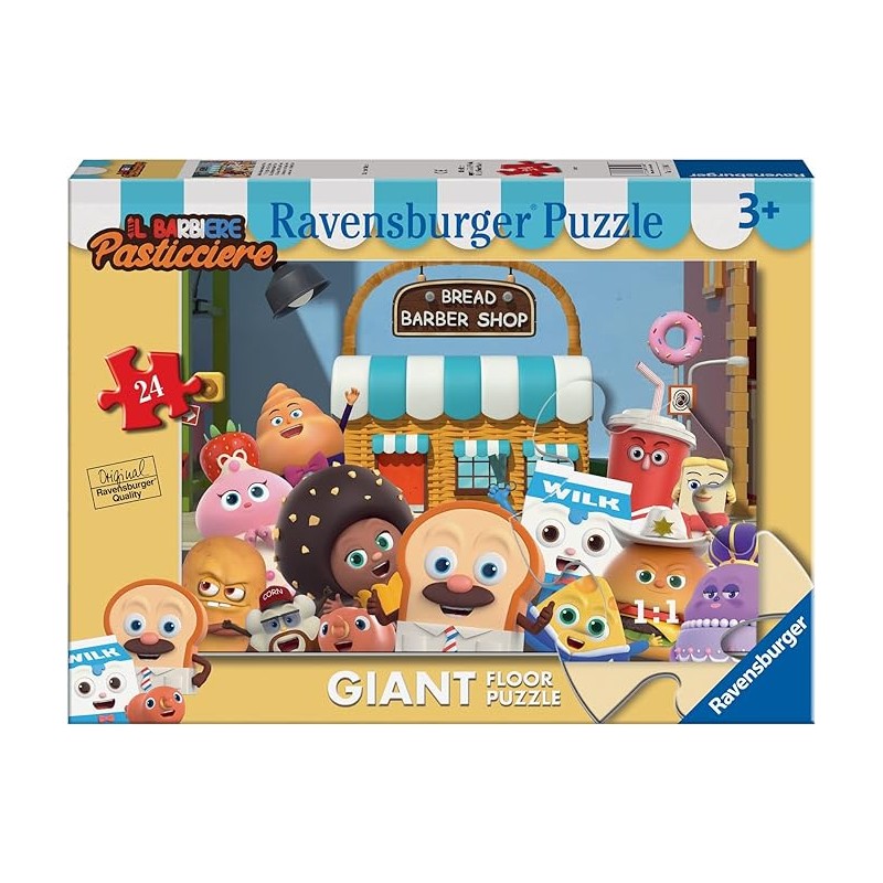 Ravensburger 03159 - Puzzle 24 Maxi - Il Barbiere Pasticciere