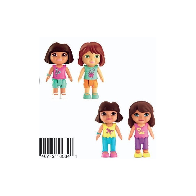 Mattel X0481 - Fisher Price - Blister Coppia Personaggi Dora